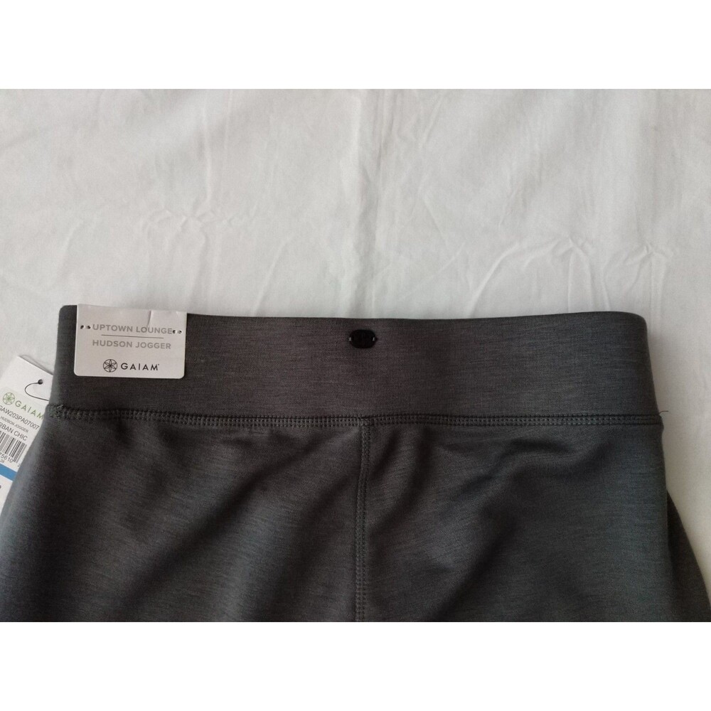 NEW Gaiam Pants Womens XS Gray Hudson Jogger Uptown Lounge Pockets Athleisure - Picture 11 of 12